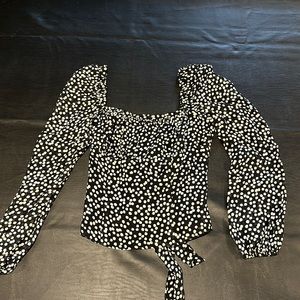 POLKA DOT REFORMATION TOP
